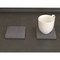 Castello Usa Diatomite Stone Square Coaster - Gray, 4PK CB-DCS-G - alternate 3